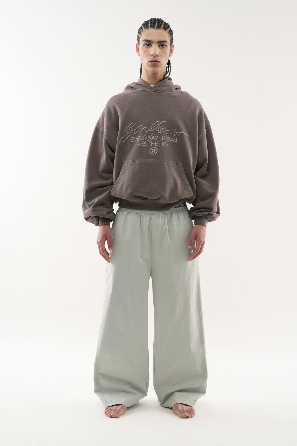 Poleron Signature Brown Hoodie