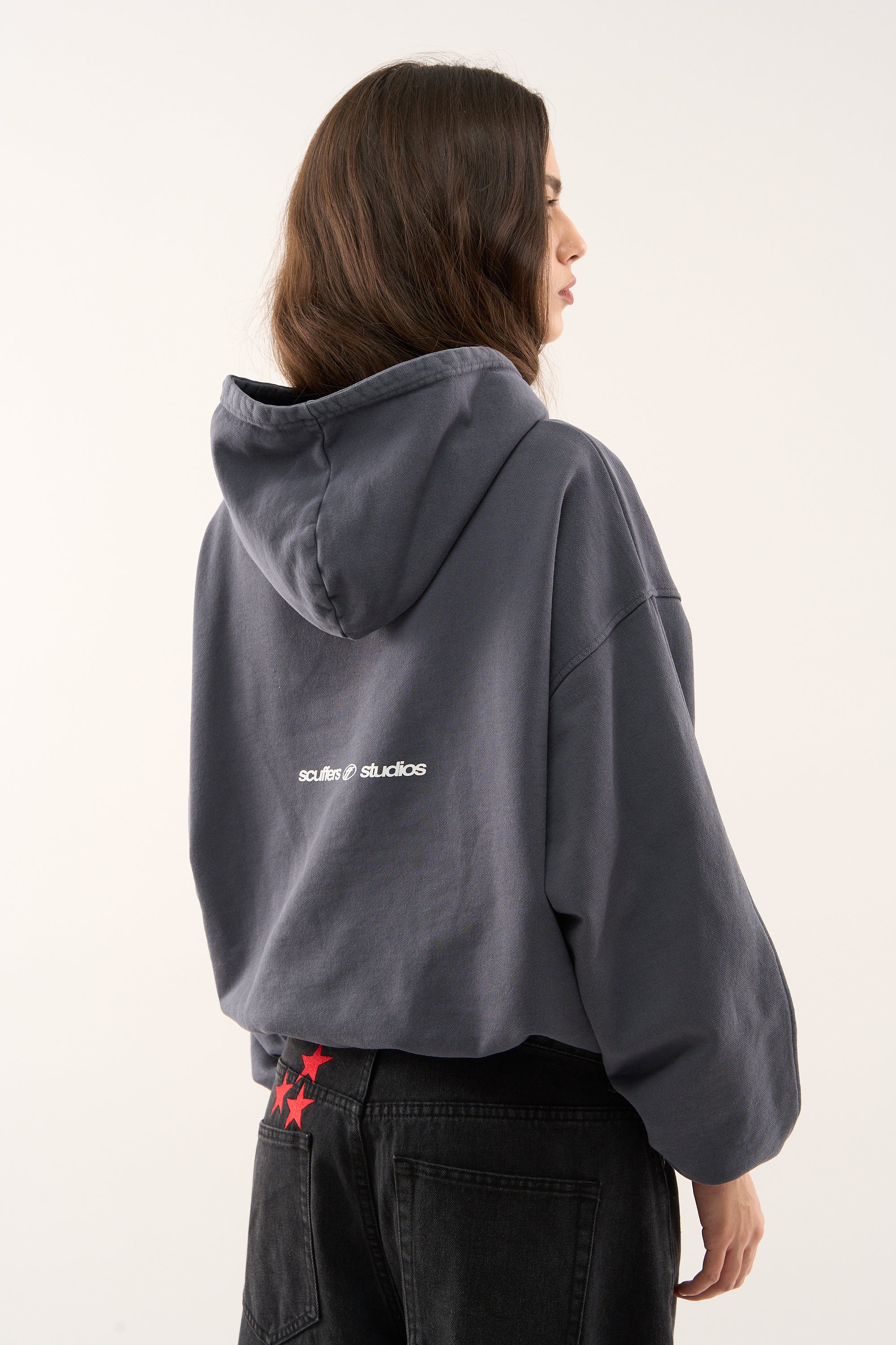 Poleron Iconic Blue Hoodie