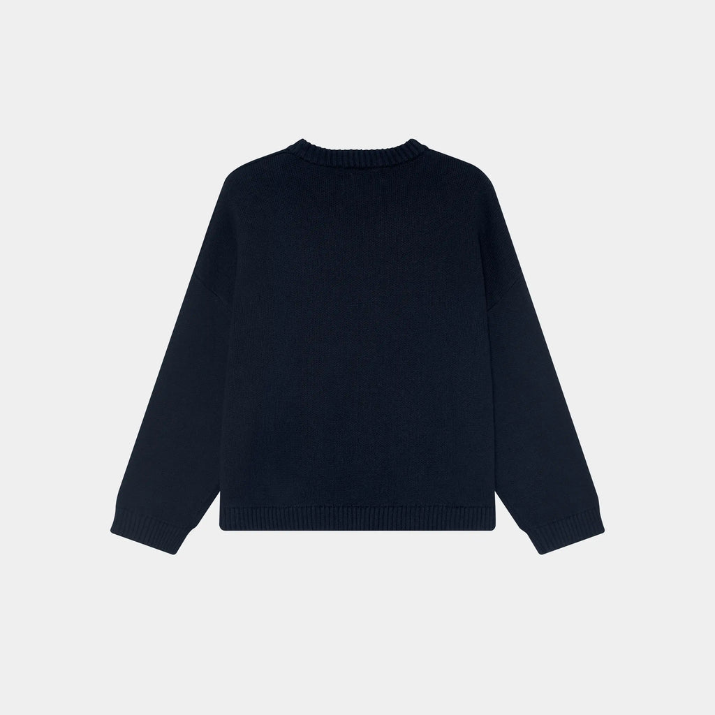 Chaleco Master Navy Knit Sweater