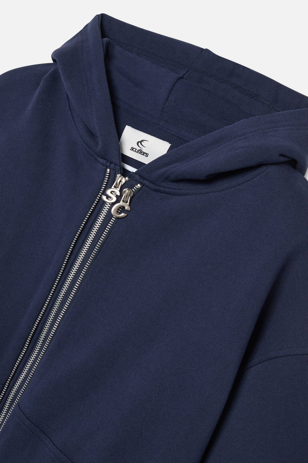Poleron Steel Navy Zipper