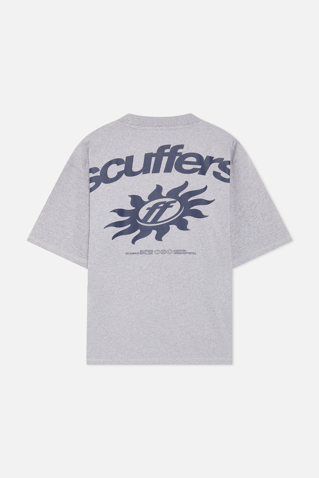 Costa Grey Melange T-Shirt