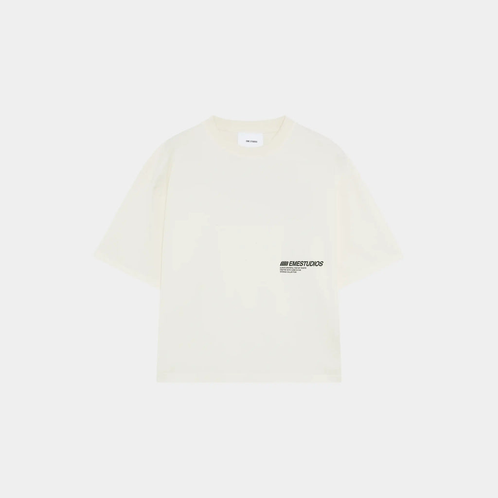Polera Roots Off Sand Oversized Tee