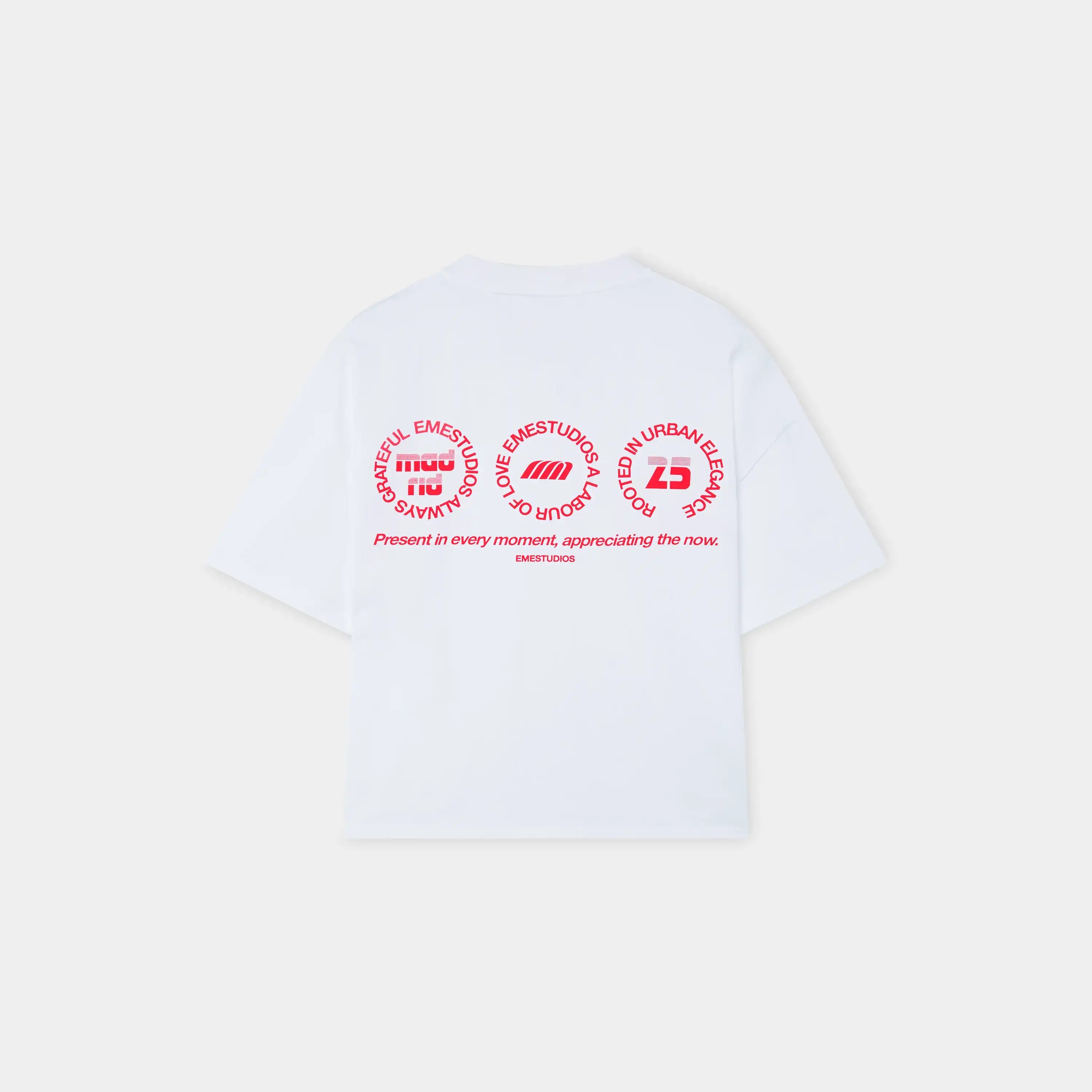 Stamp Pearl Oversized Tee