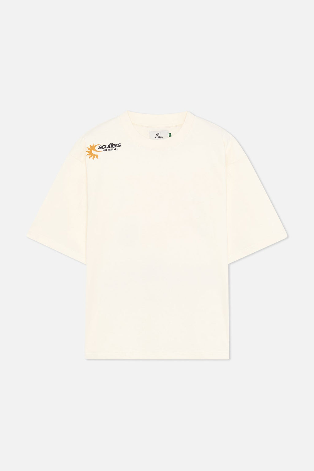 Not Ibiza Again Ecru T-Shirt