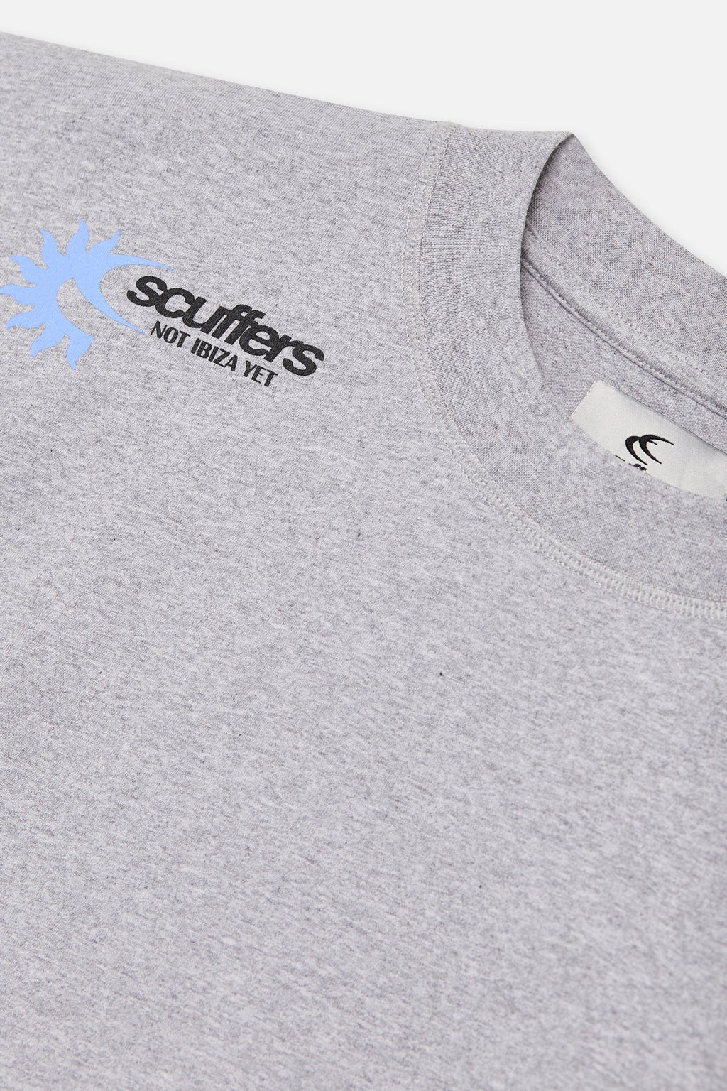 Polera Not Ibiza Again Light Grey T-Shirt