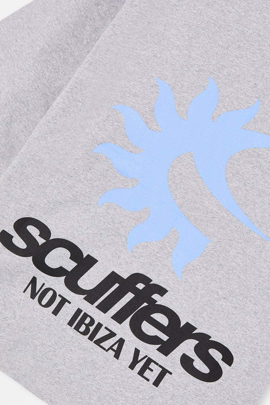 Polera Not Ibiza Again Light Grey T-Shirt