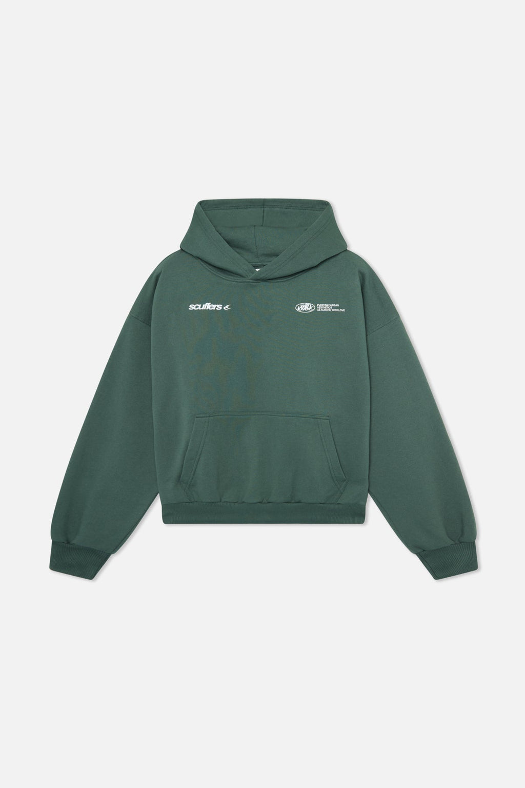 Poleron Sign Green Hoodie