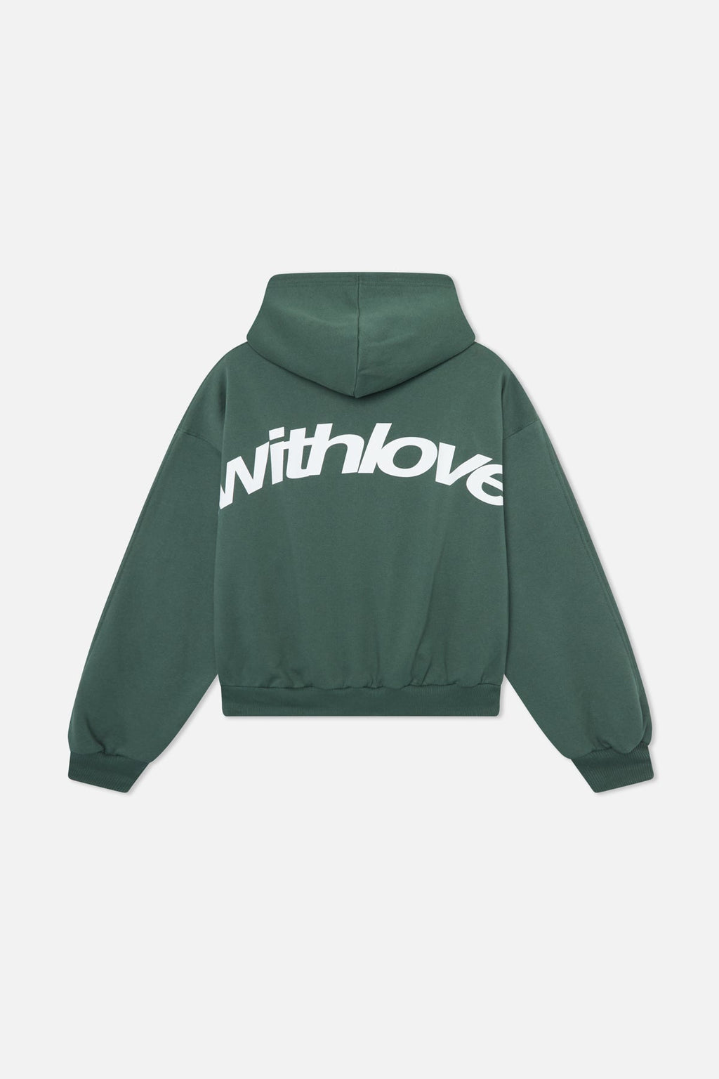 Poleron Sign Green Hoodie