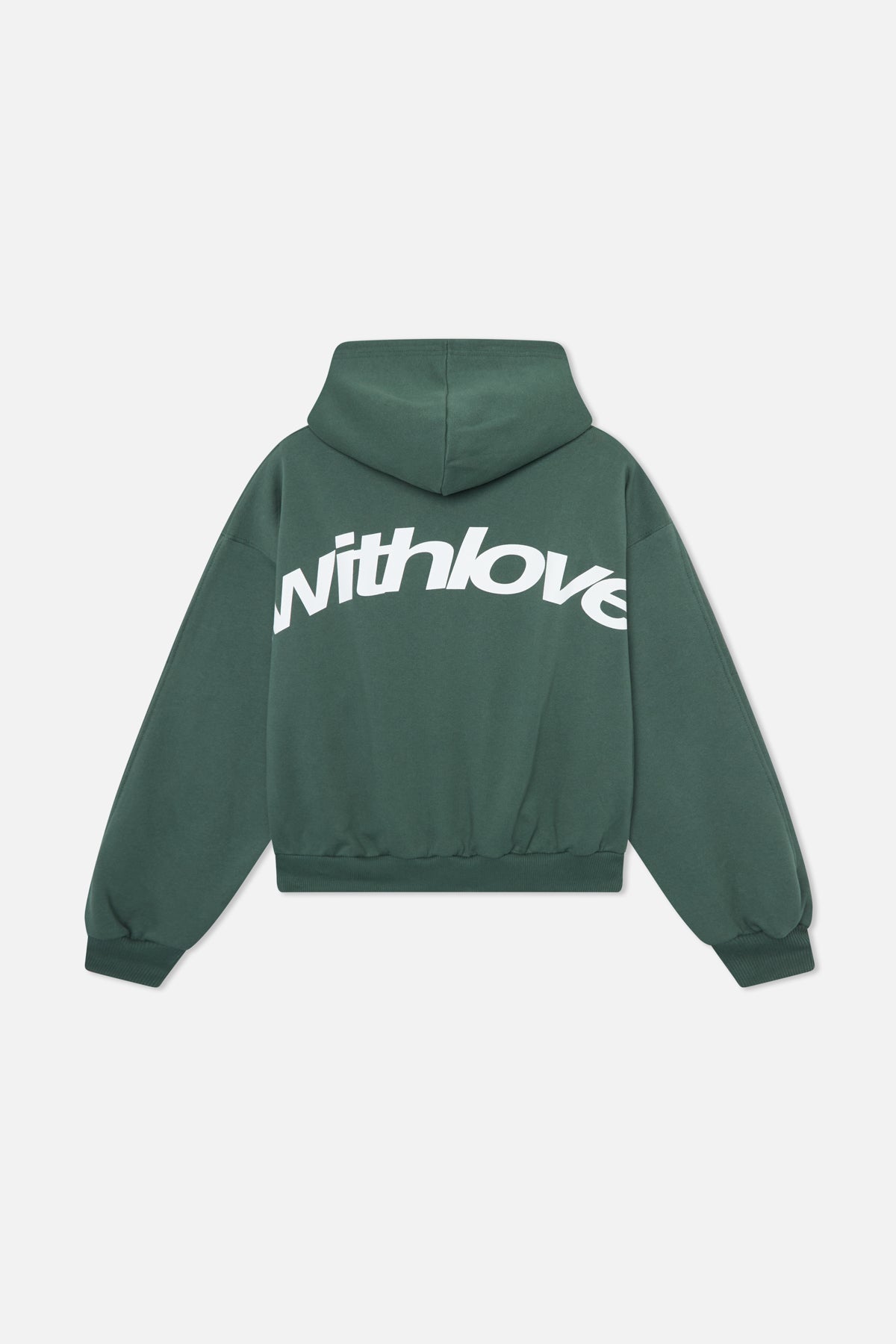 Poleron Sign Green Hoodie