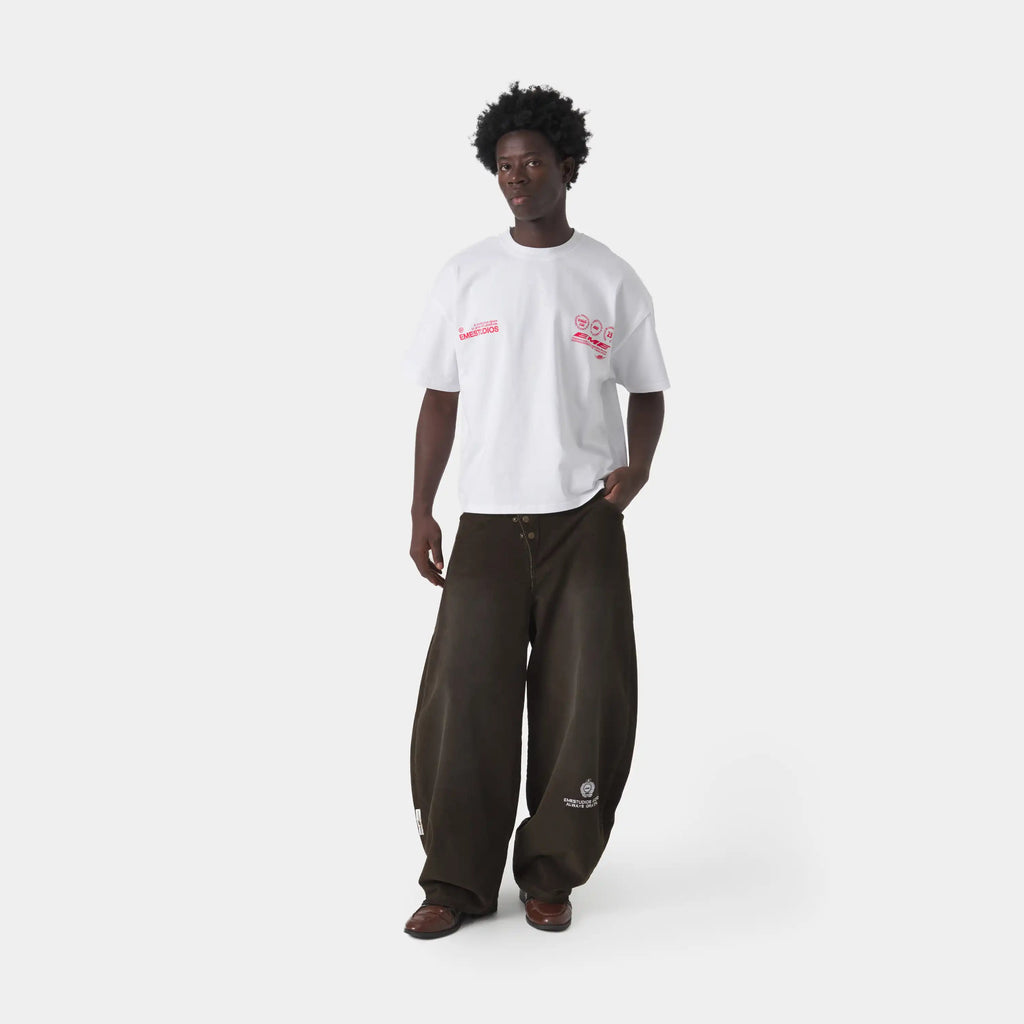 Stamp Pearl Oversized Tee