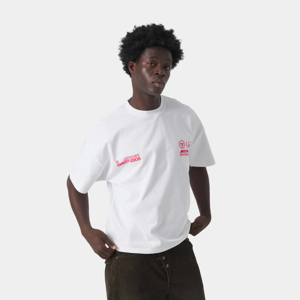 Stamp Pearl Oversized Tee