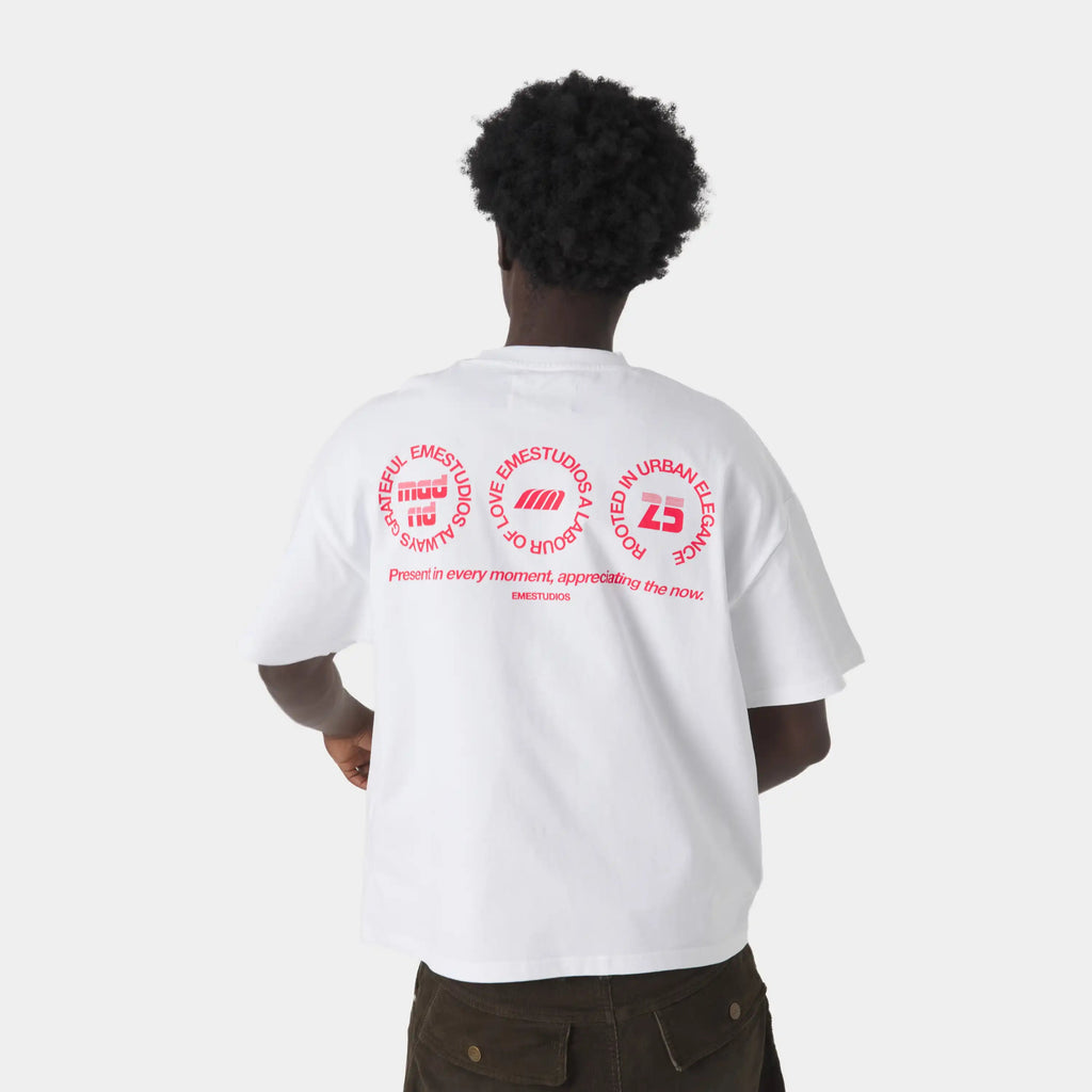 Stamp Pearl Oversized Tee