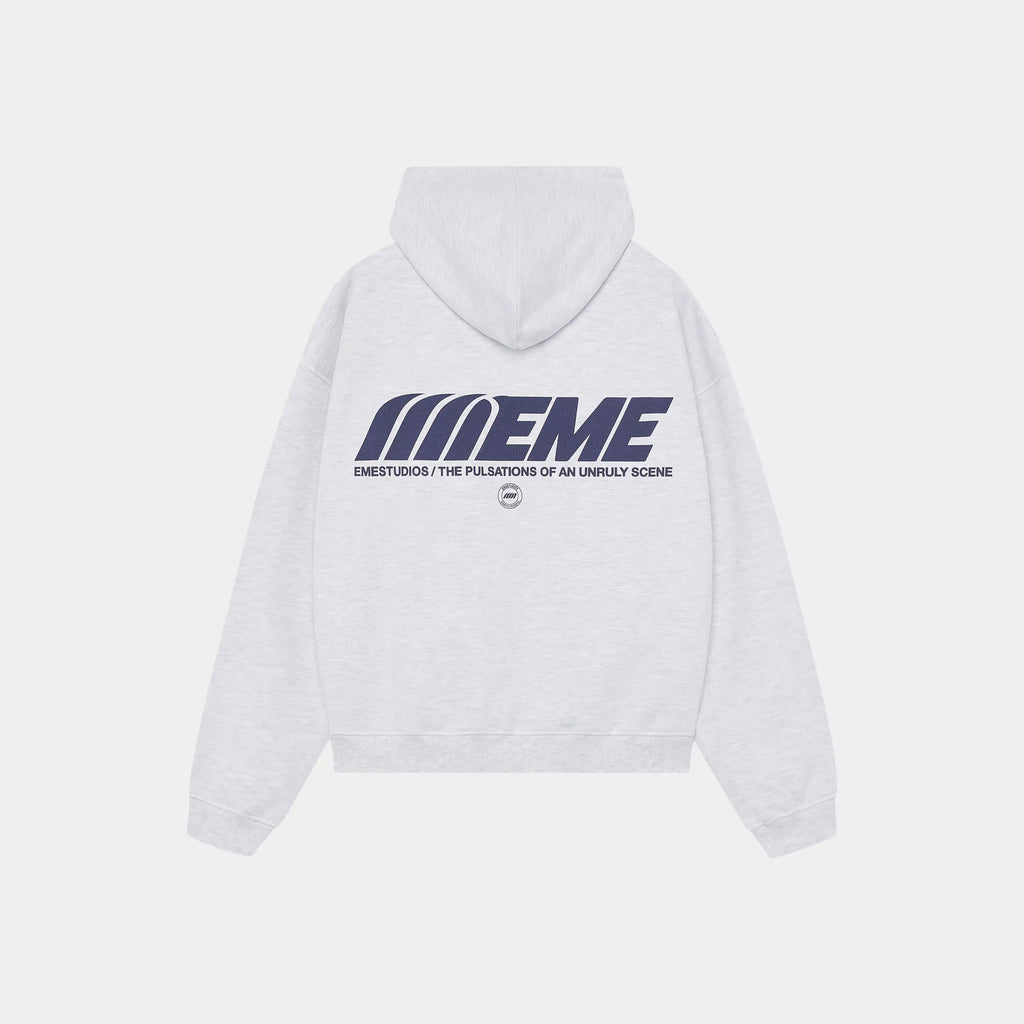 Poleron Peyas Heather Grey Oversized Hoodie