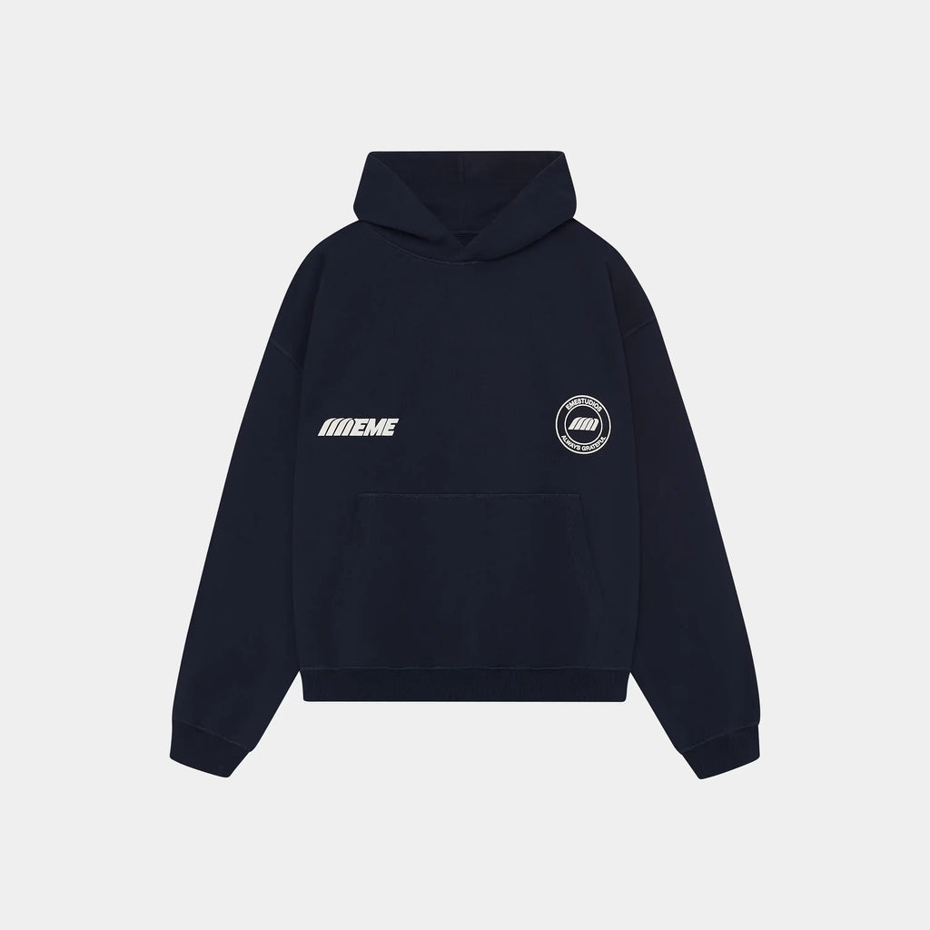 Poleron Peyas Navy Oversized Hoodie