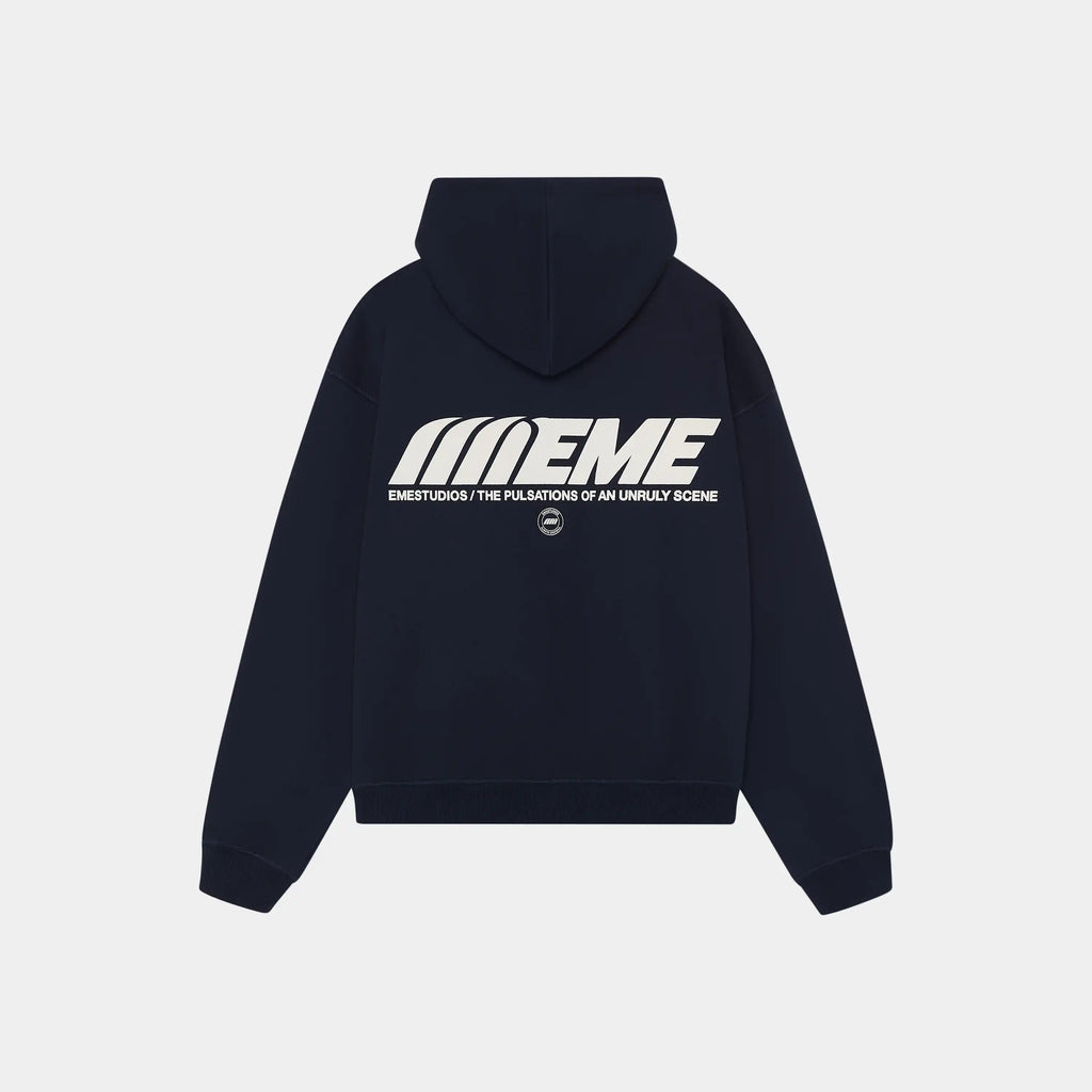 Poleron Peyas Navy Oversized Hoodie