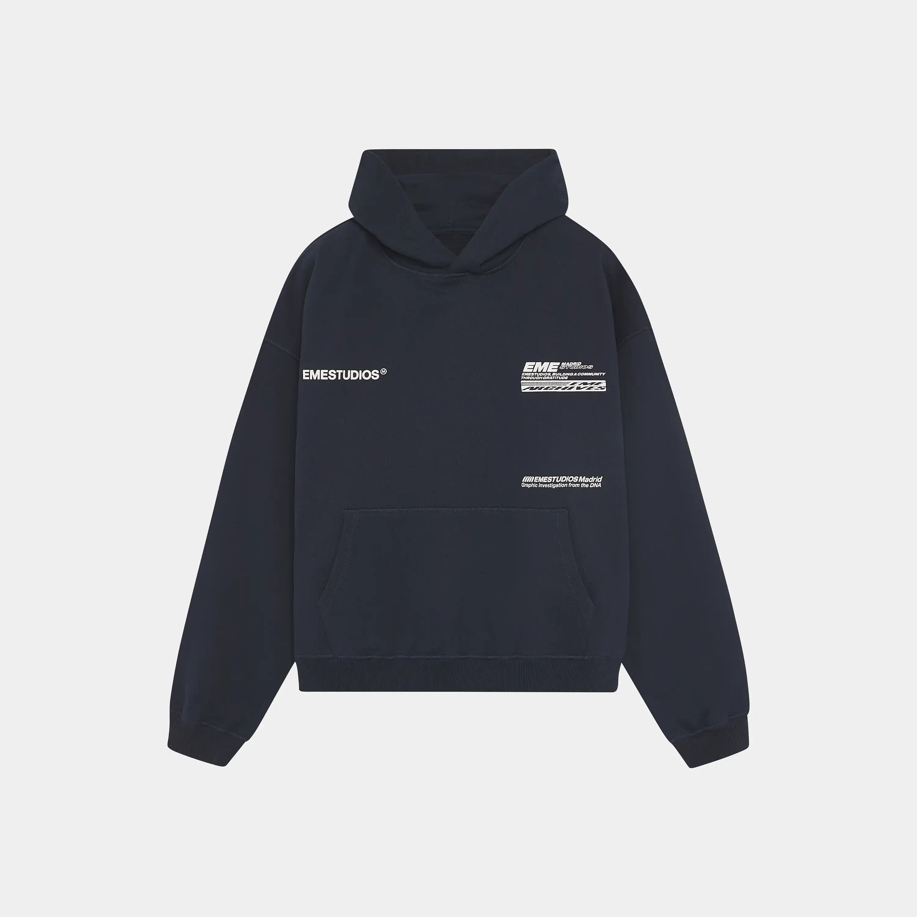DNA Navy Oversized Hoodie