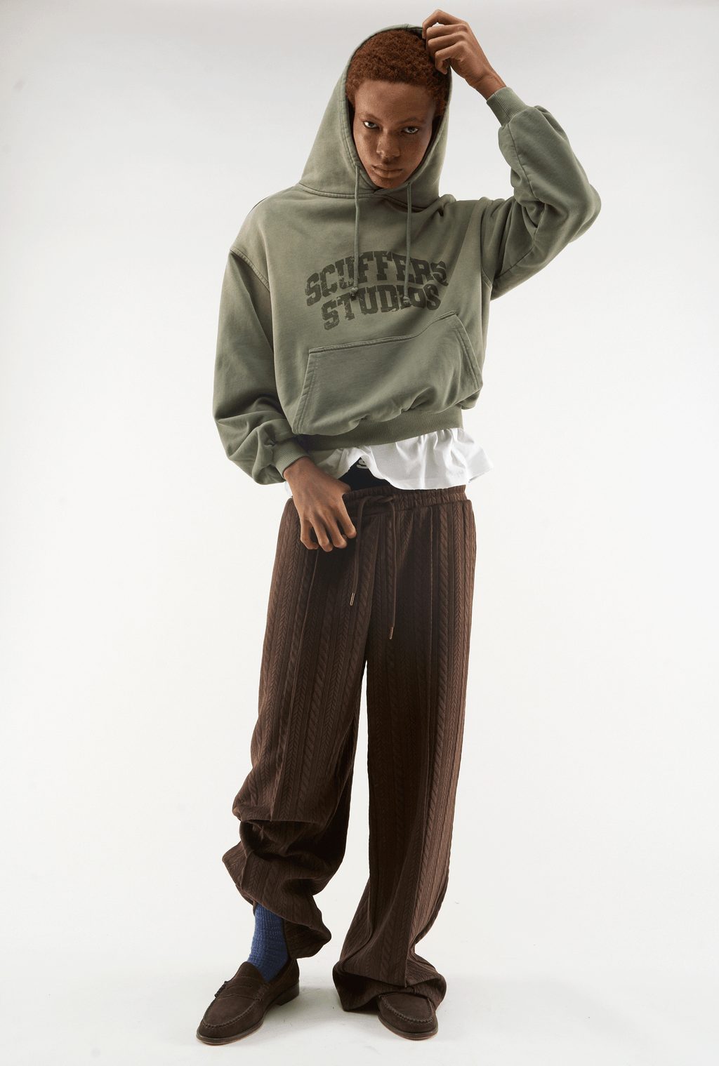 Poleron Locker Green Hoodie