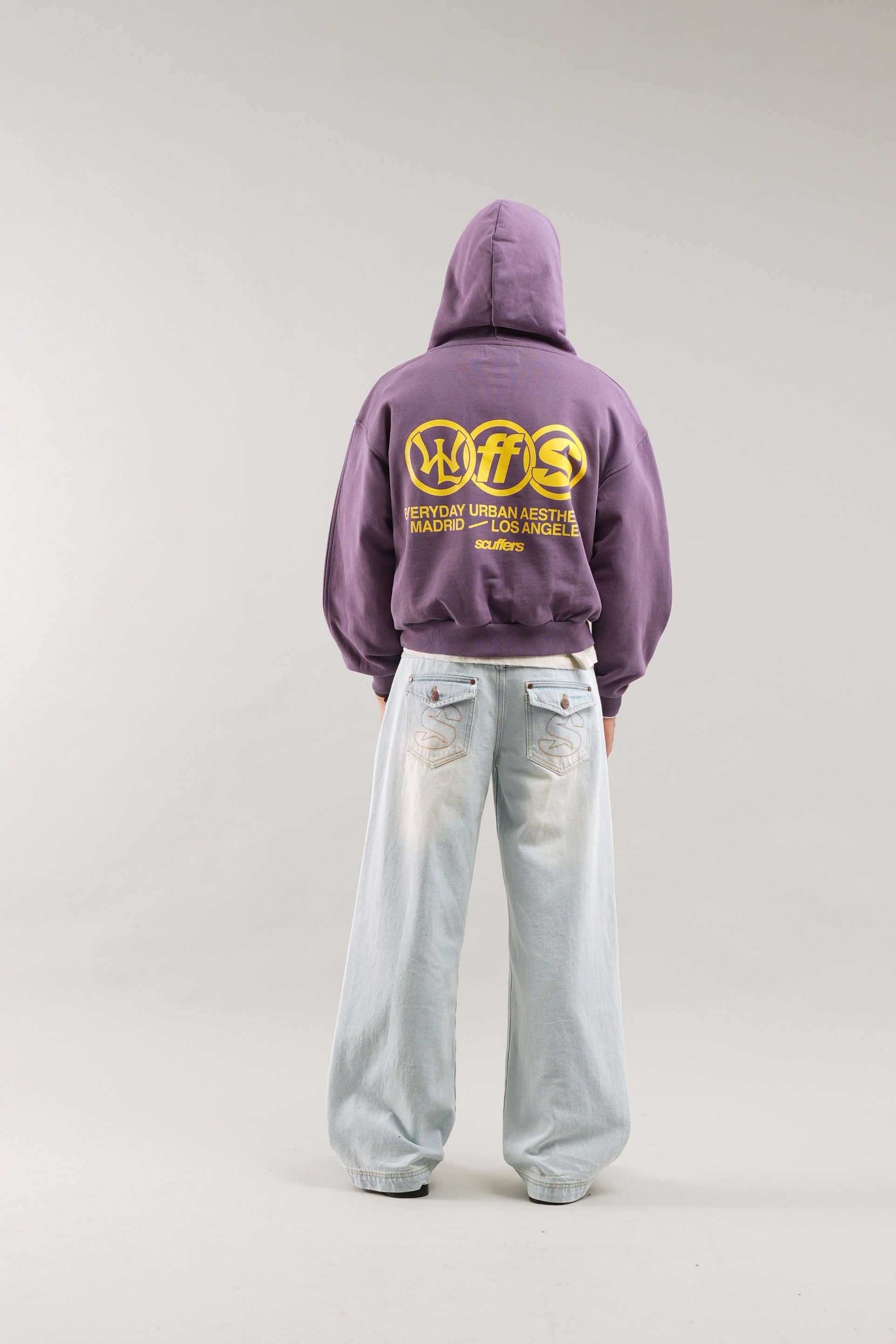 Poleron New Age Purple Hoodie