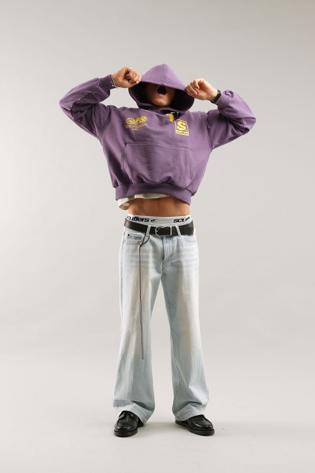 Poleron New Age Purple Hoodie