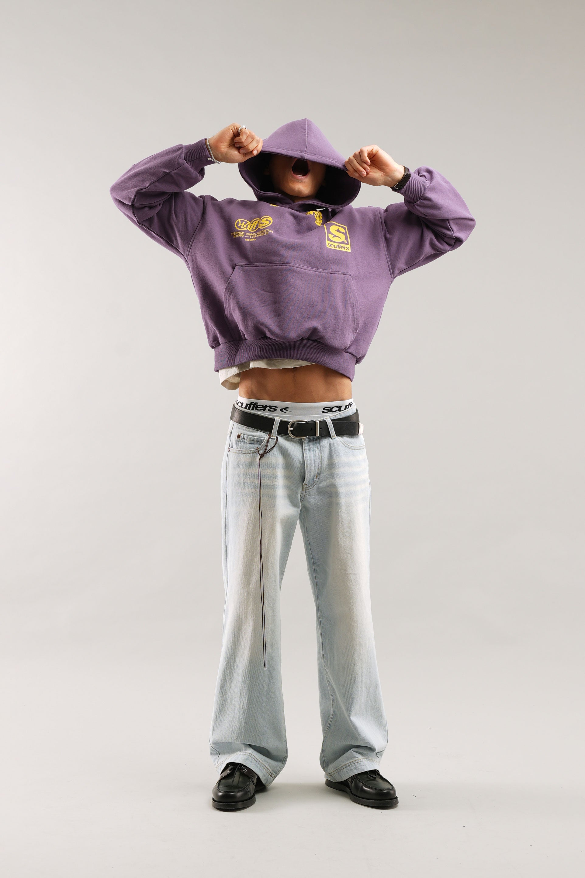 Poleron New Age Purple Hoodie