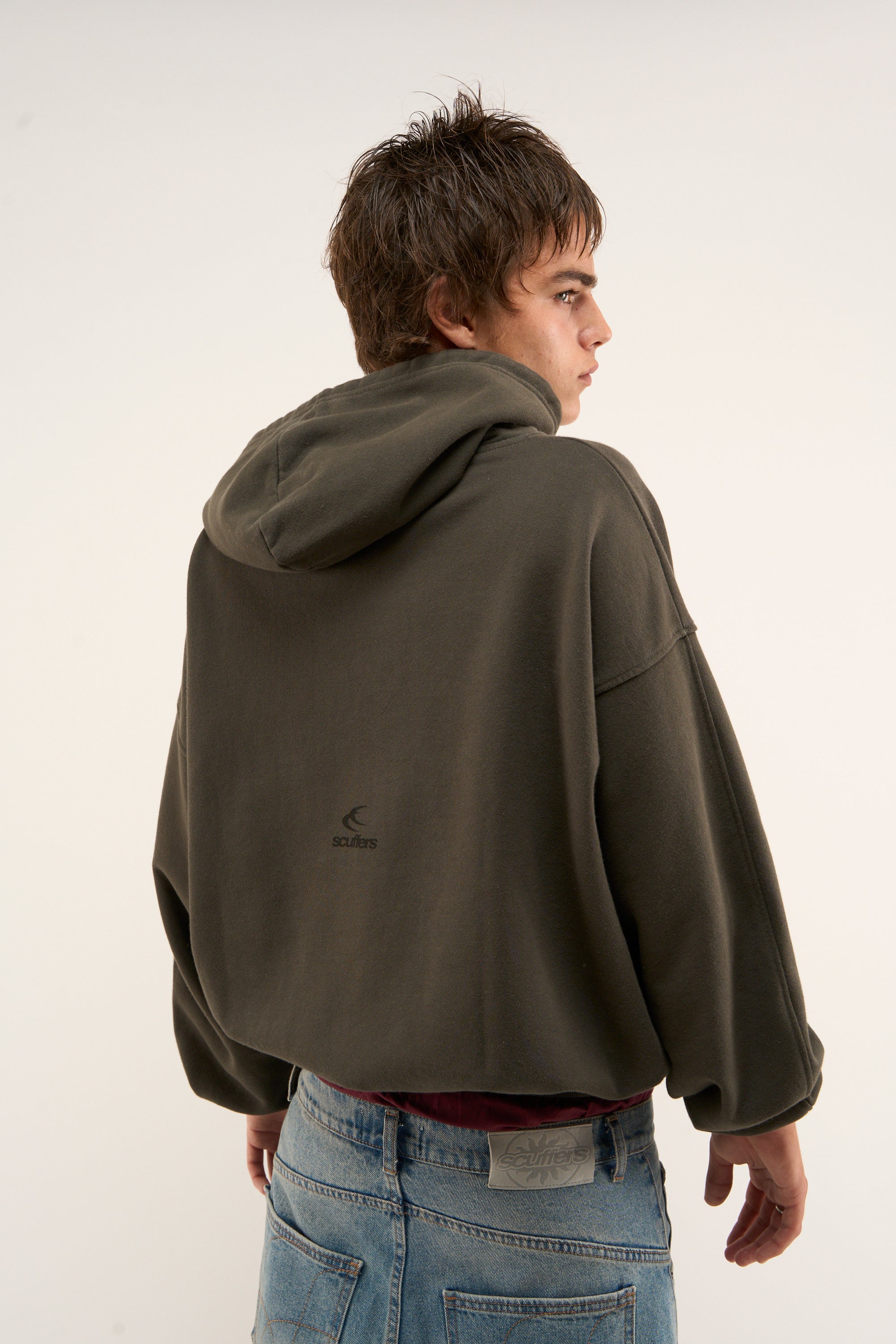 Poleron Raw Dark Hoodie