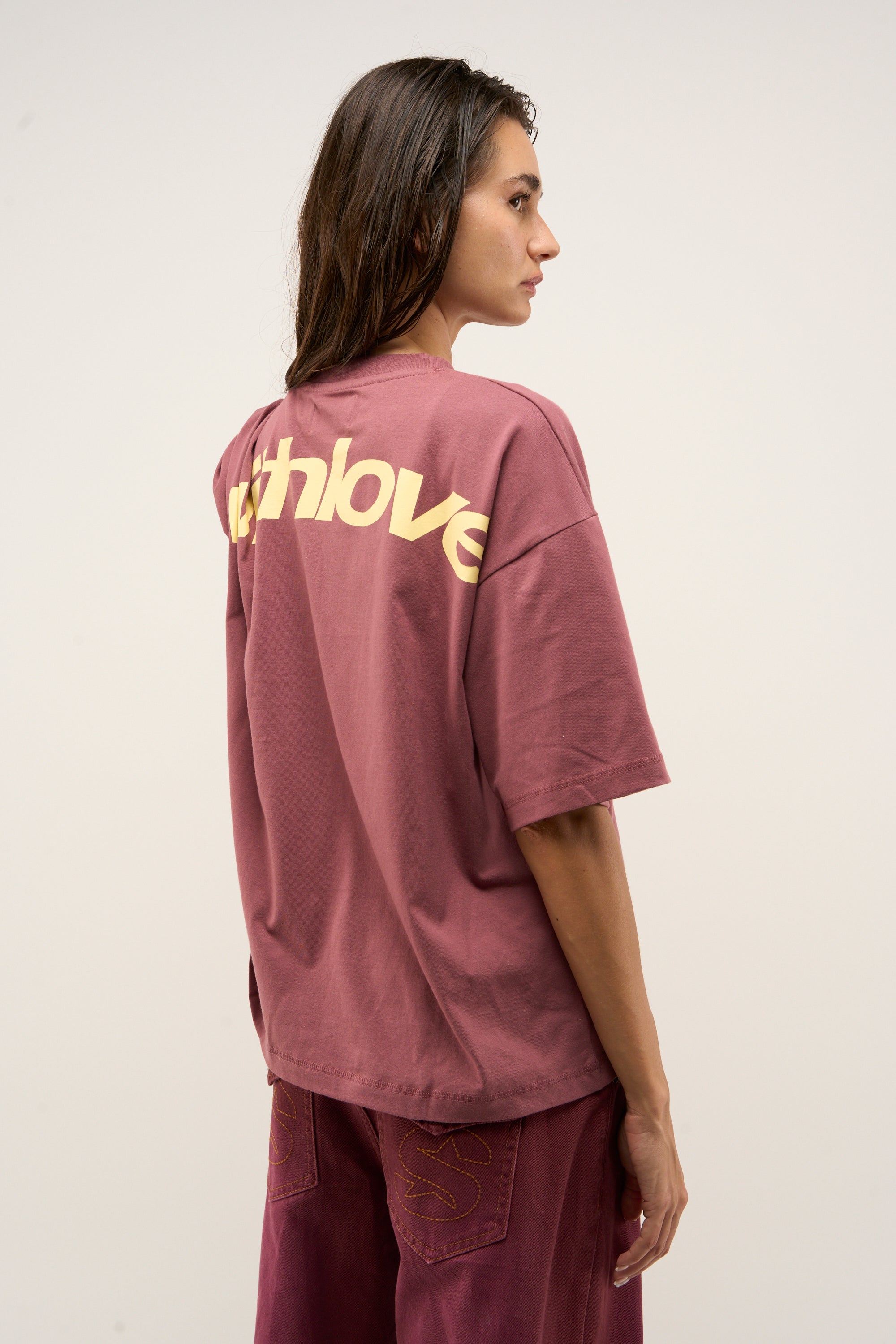 Polera Sign Burgundy T-shirt