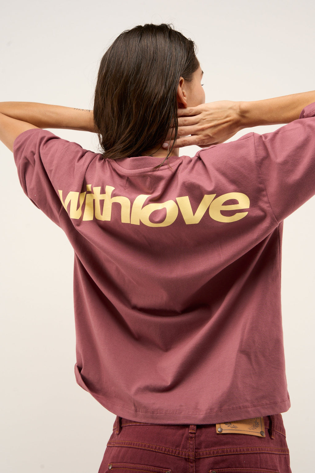 Polera Sign Burgundy T-shirt