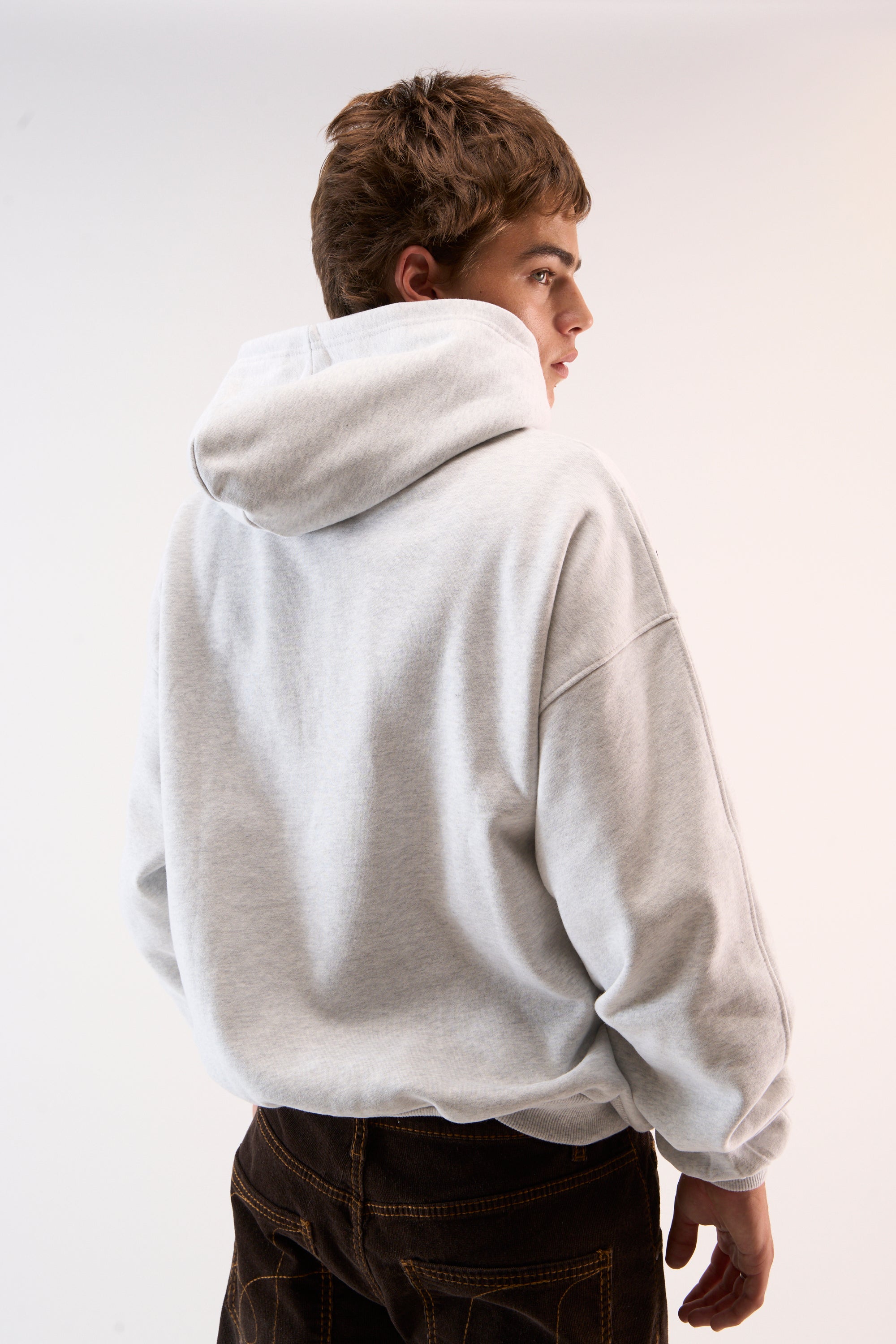 Poleron Flock Light Grey Hoodie