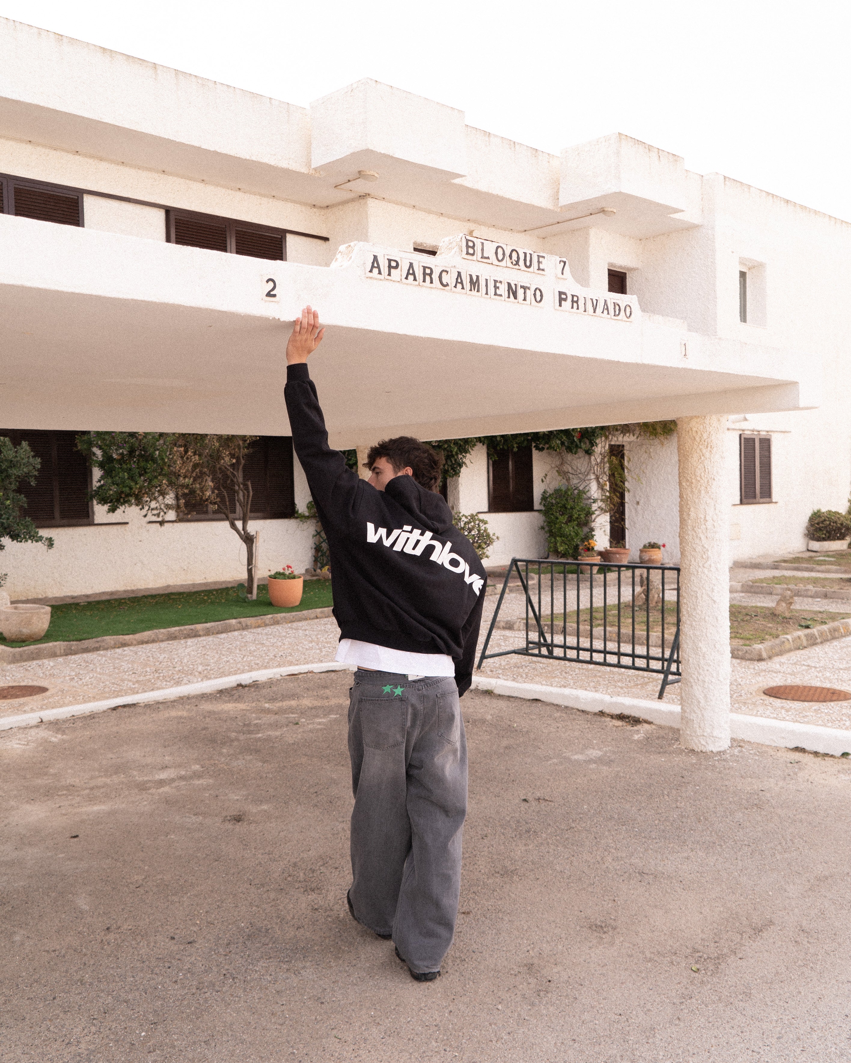 Poleron Sign Dark Hoodie