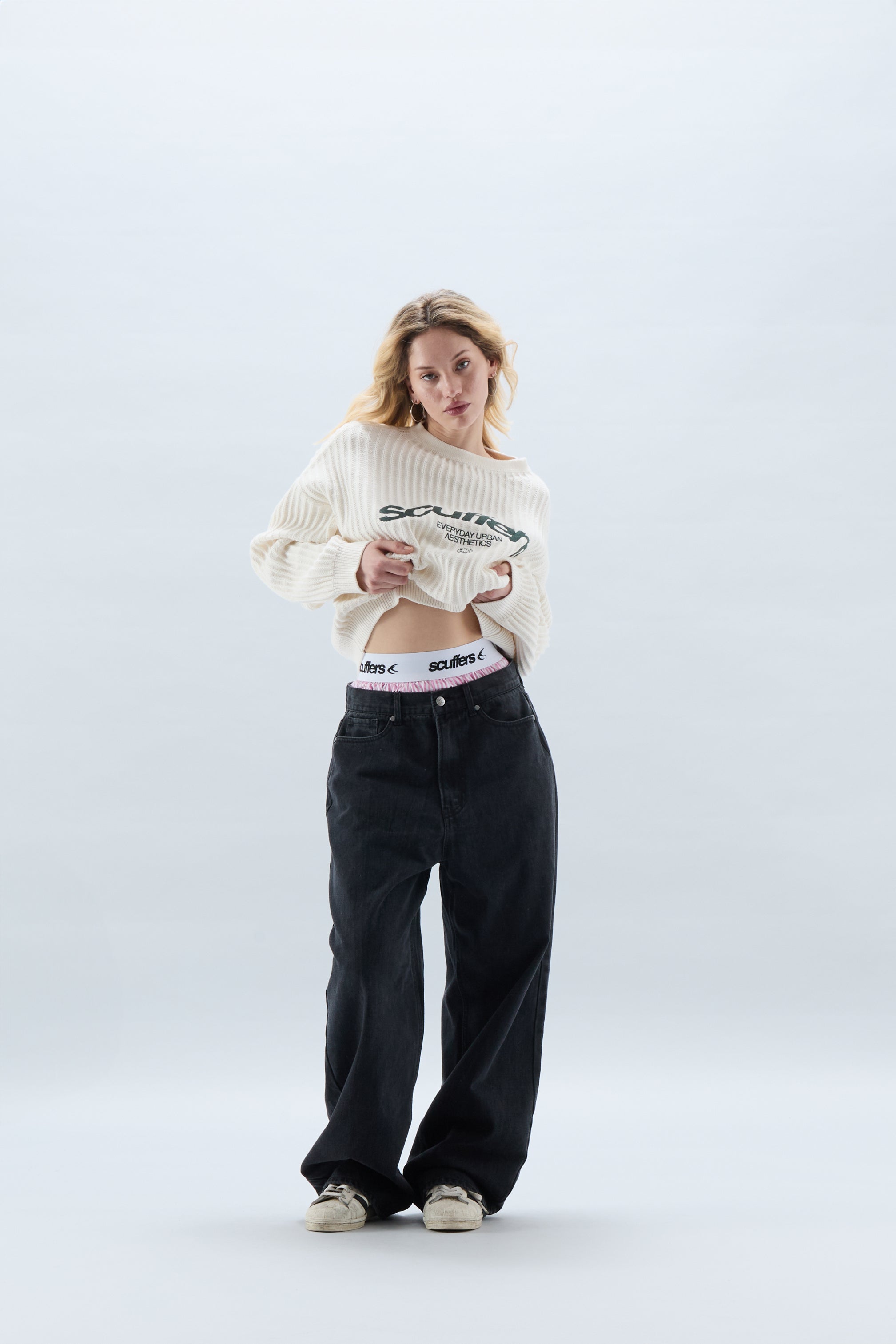 Chaleco Iconic Ecru Jersey