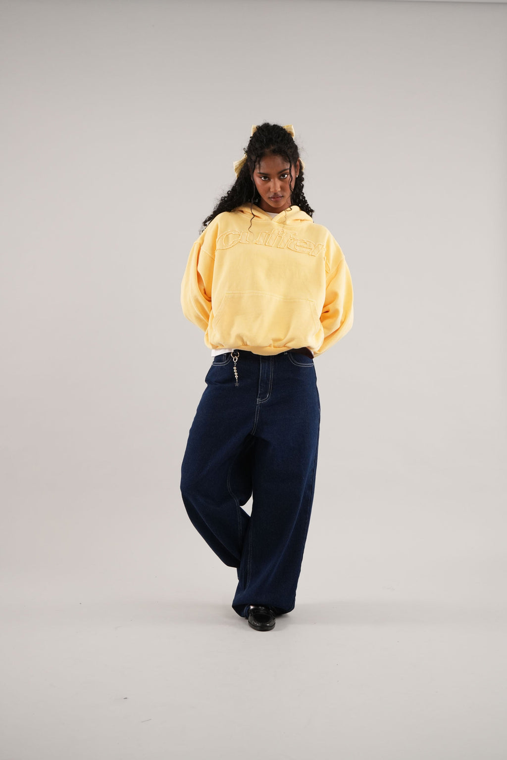 Poleron Raw Yellow Hoodie