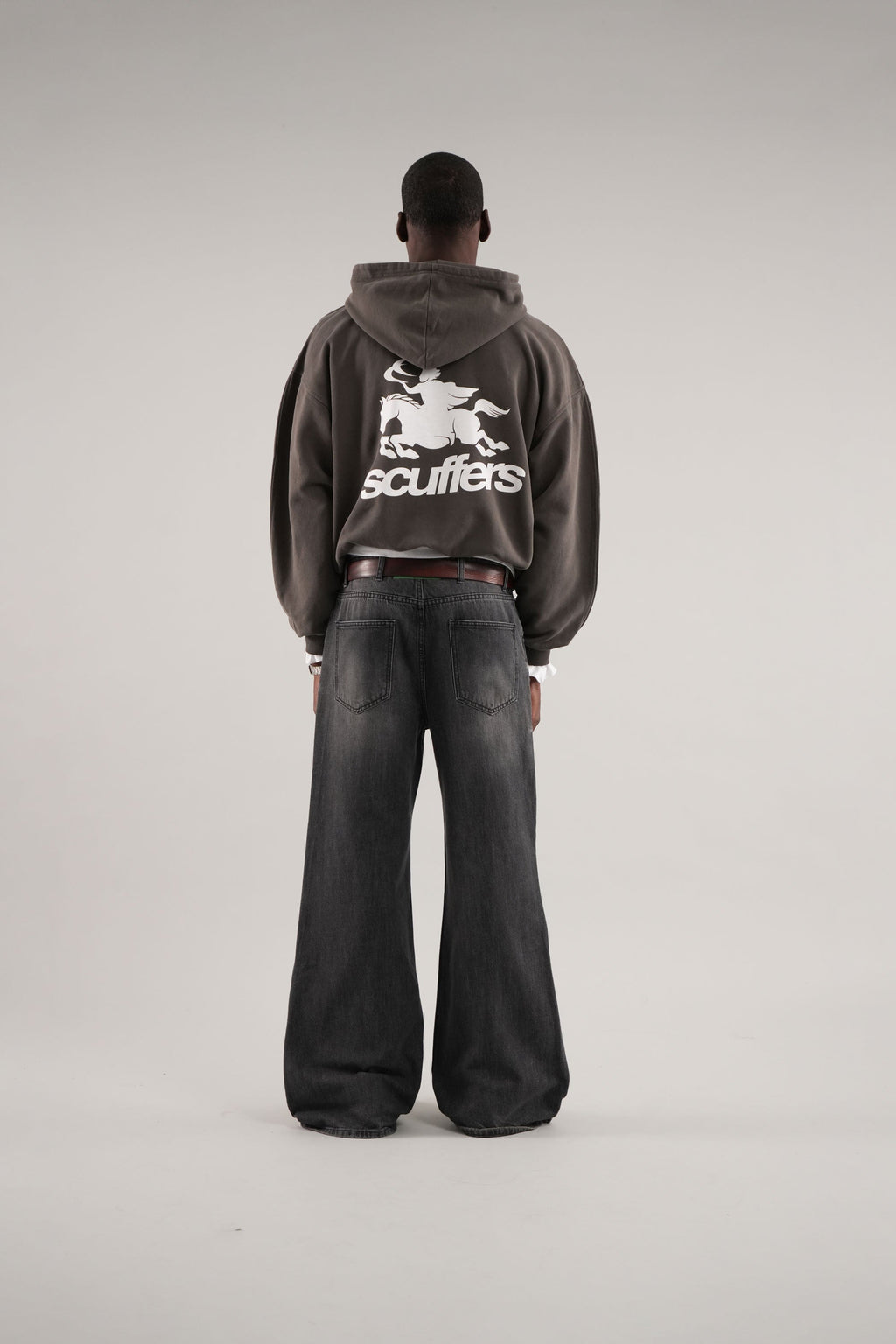 Poleron Emblem Black Hoodie