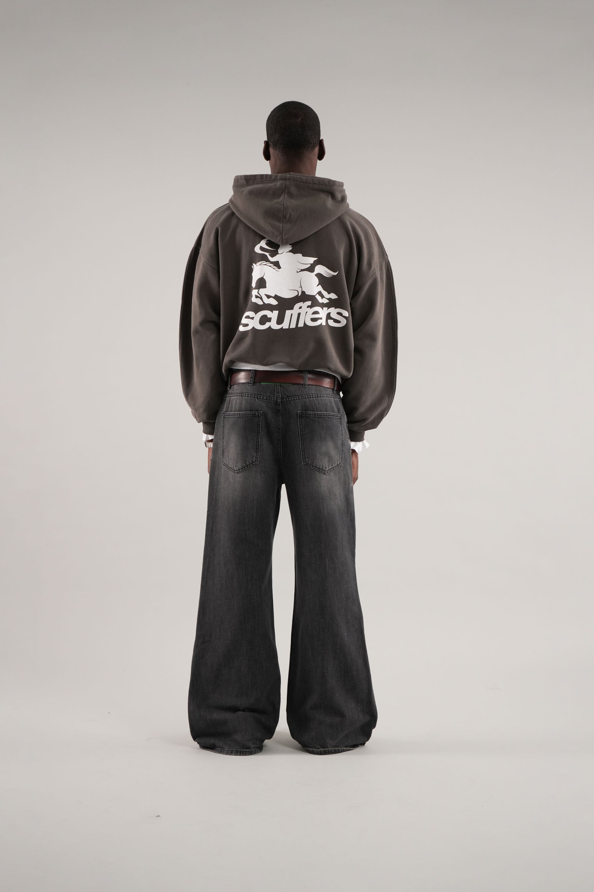 Poleron Emblem Black Hoodie