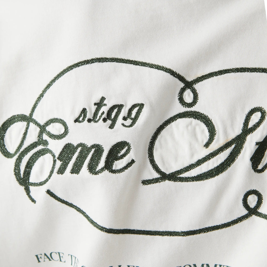 Polera Courageous Off Sand Oversized Tee