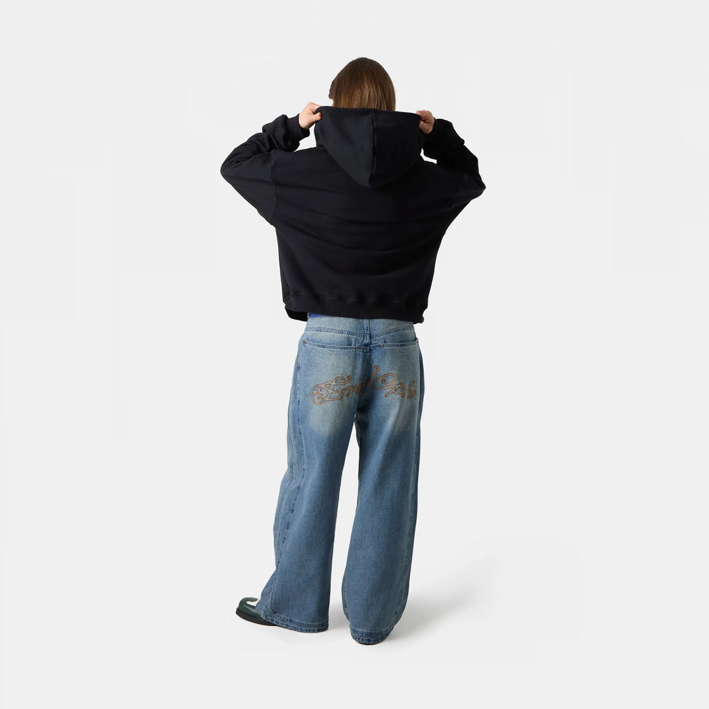 Poleron Basic Shadow Oversized Hoodie