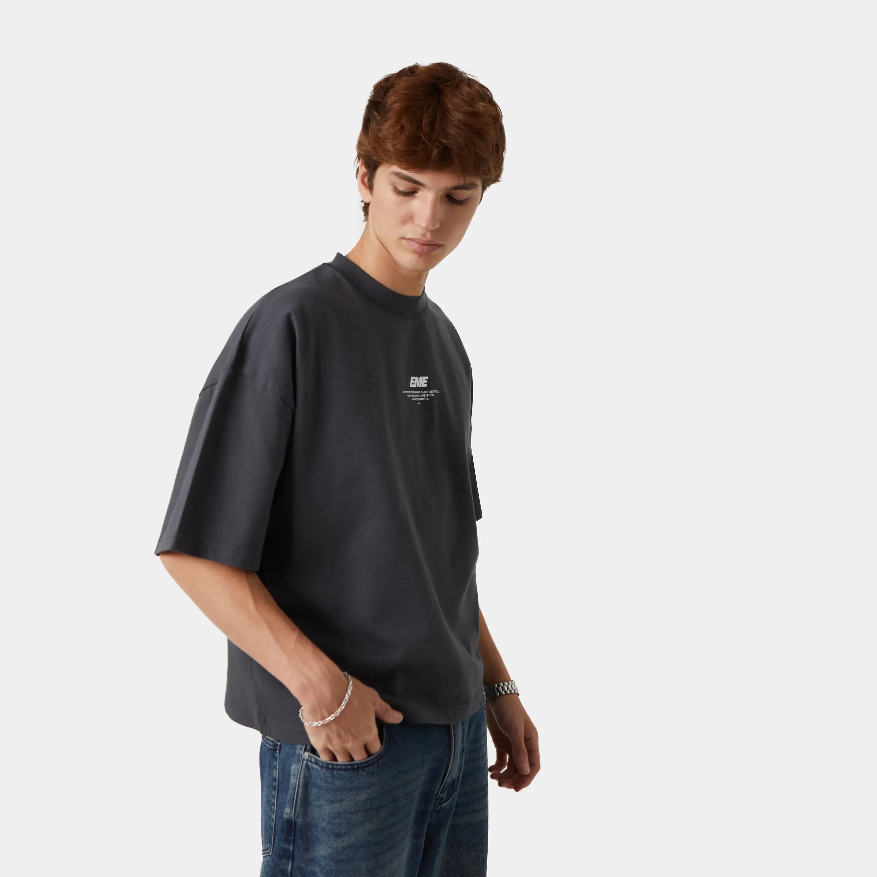 Polera Spark Shadow Oversized Tee