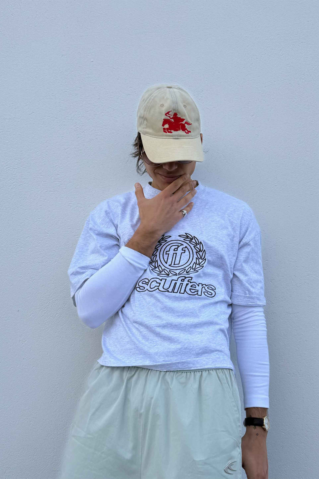 Jersey Grey Melange T-Shirt