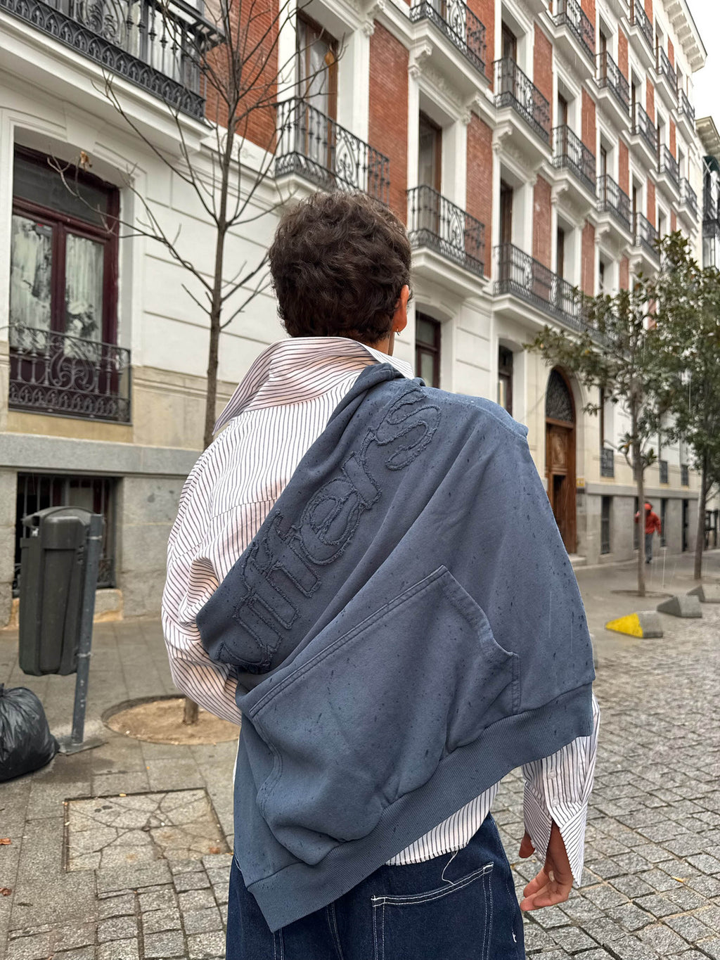 Poleron Raw Blue Hoodie