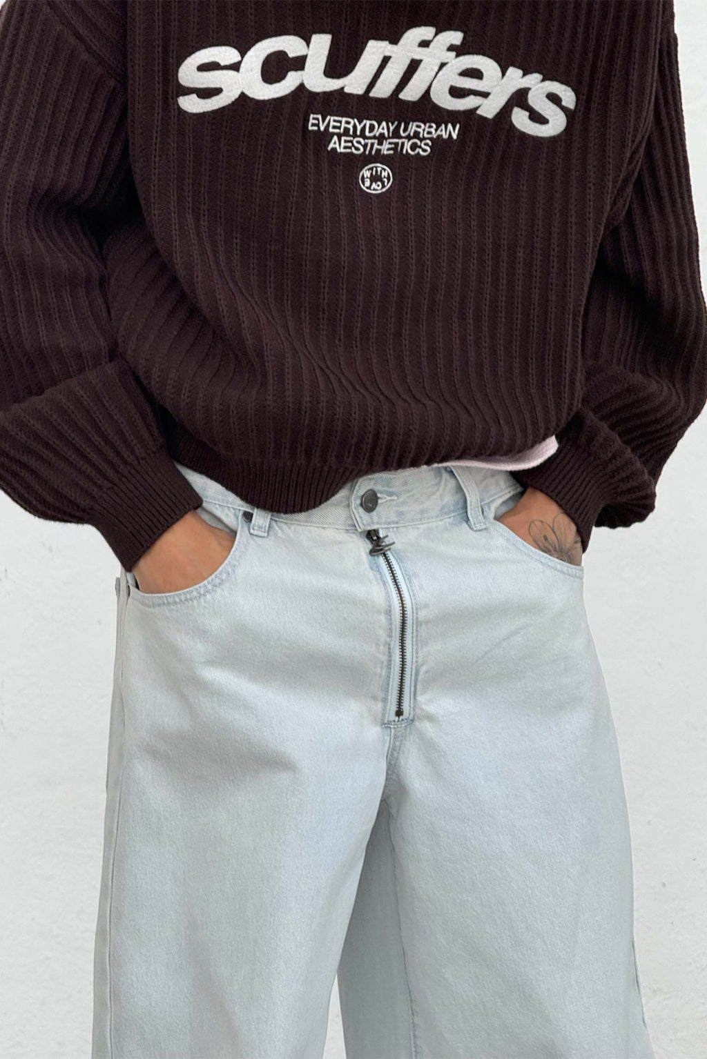 Chaleco Iconic Brown Jersey