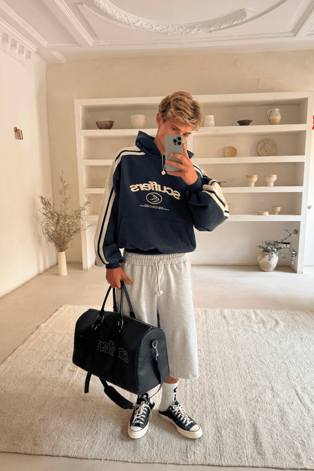 Poleron Effortless Blue Hoodie