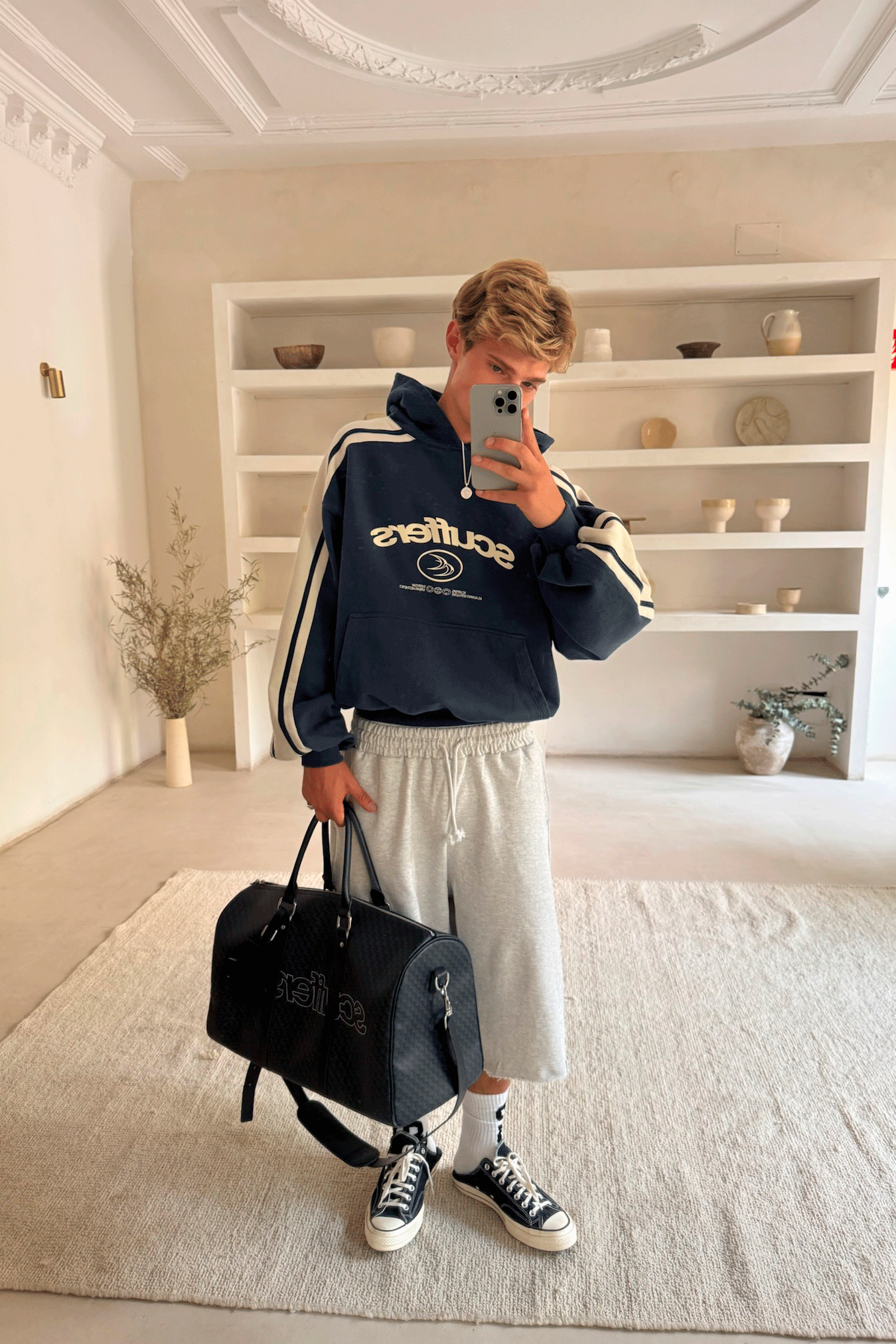 Poleron Effortless Blue Hoodie