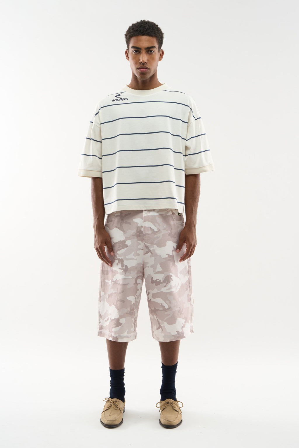 Polera New Amore Ecru T-Shirt