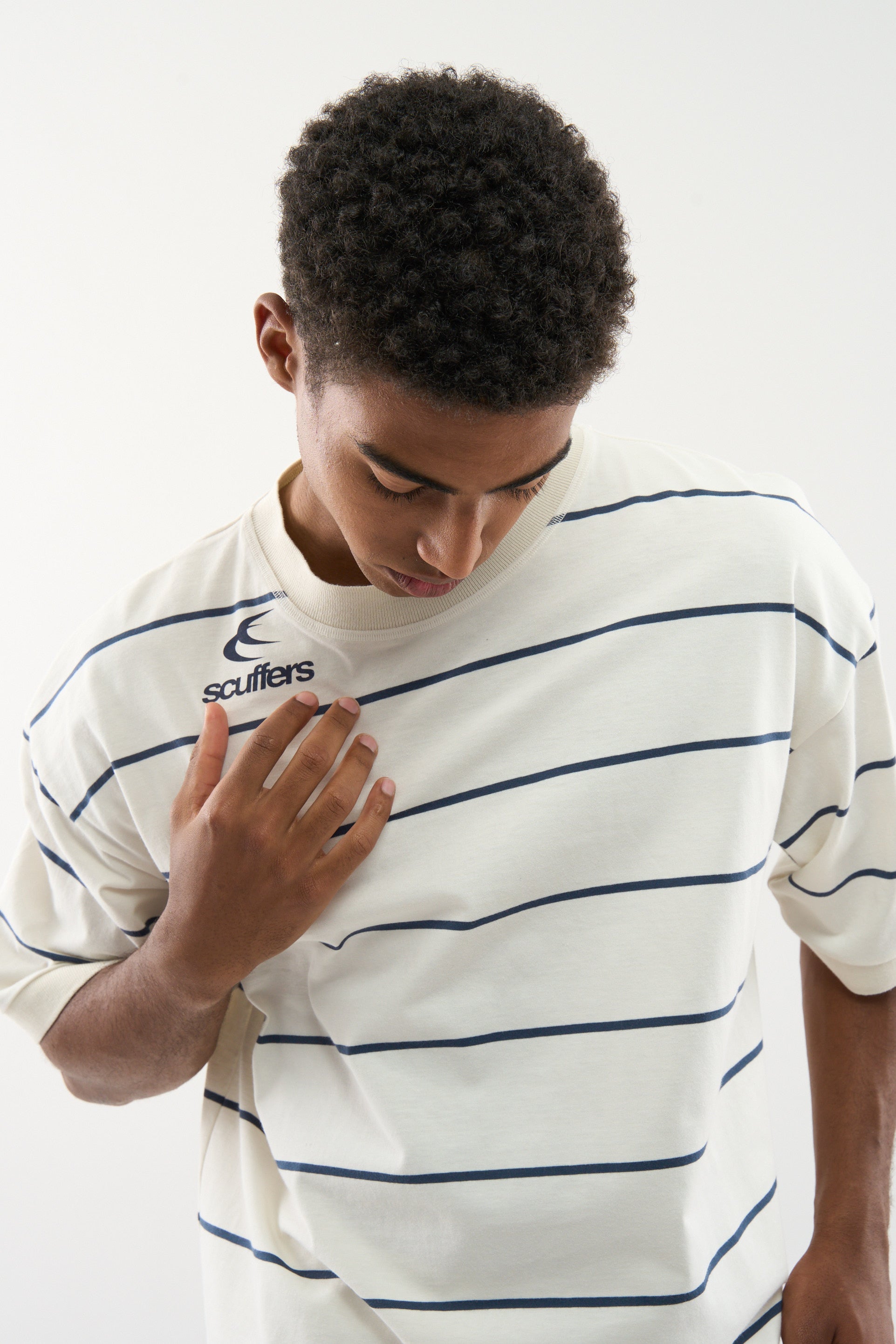 Polera New Amore Ecru T-Shirt