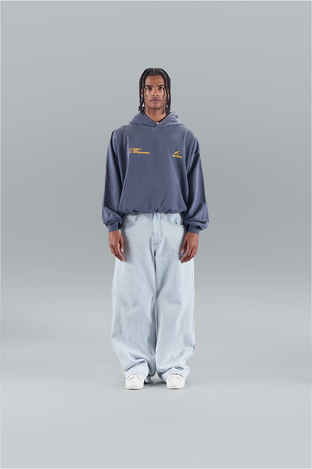 Poleron Globally Navy Hoodie