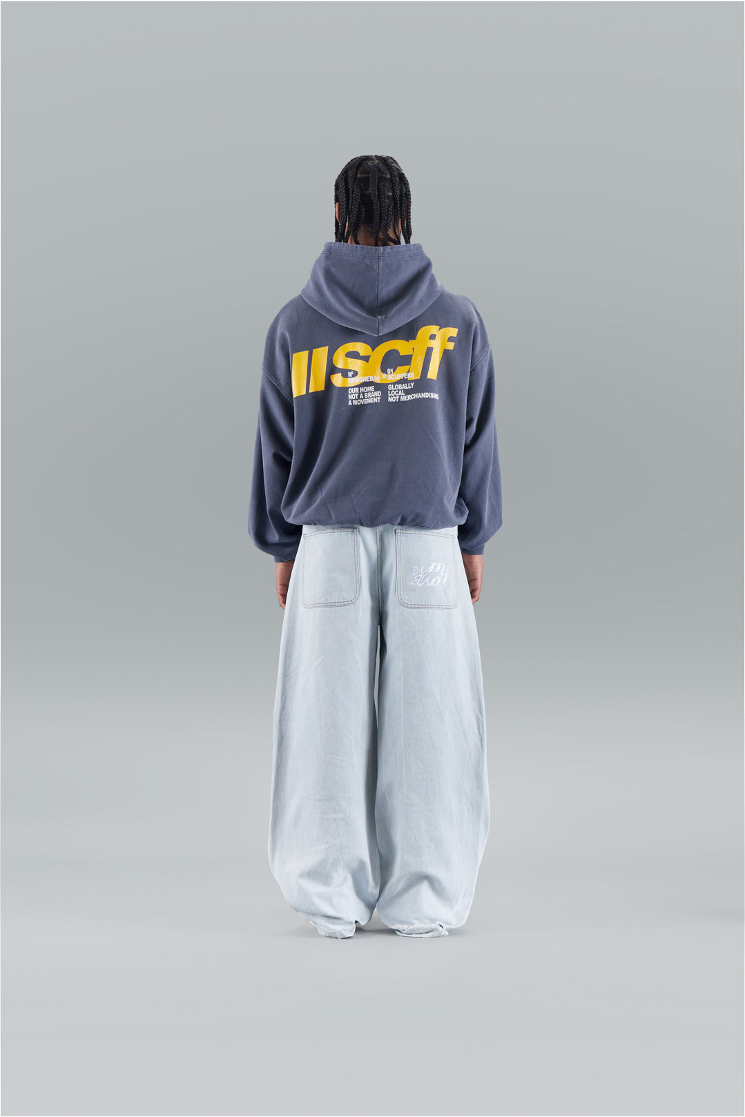 Poleron Globally Navy Hoodie