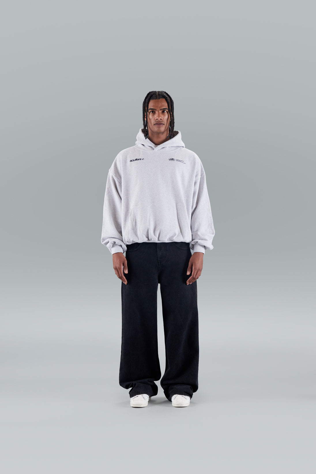 Poleron Sign Light Grey Hoodie