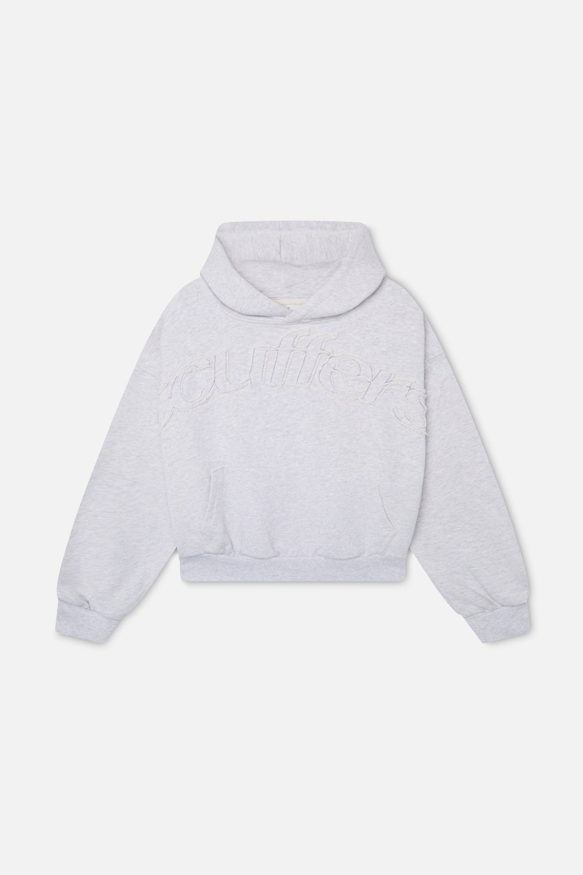 Poleron Raw Light Grey Hoodie
