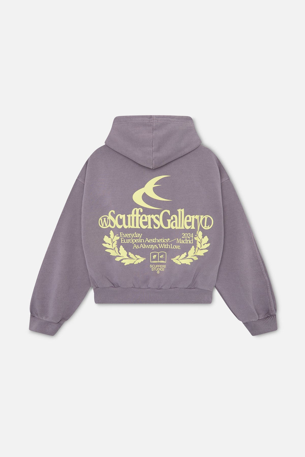 Poleron Gallery Purple Hoodie