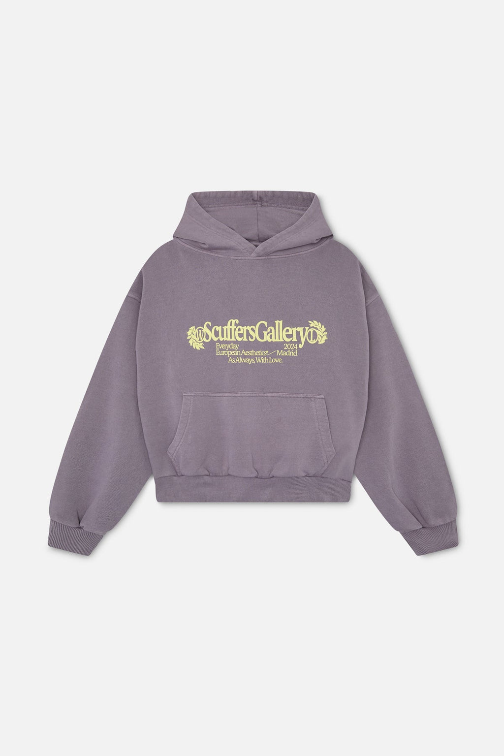 Poleron Gallery Purple Hoodie
