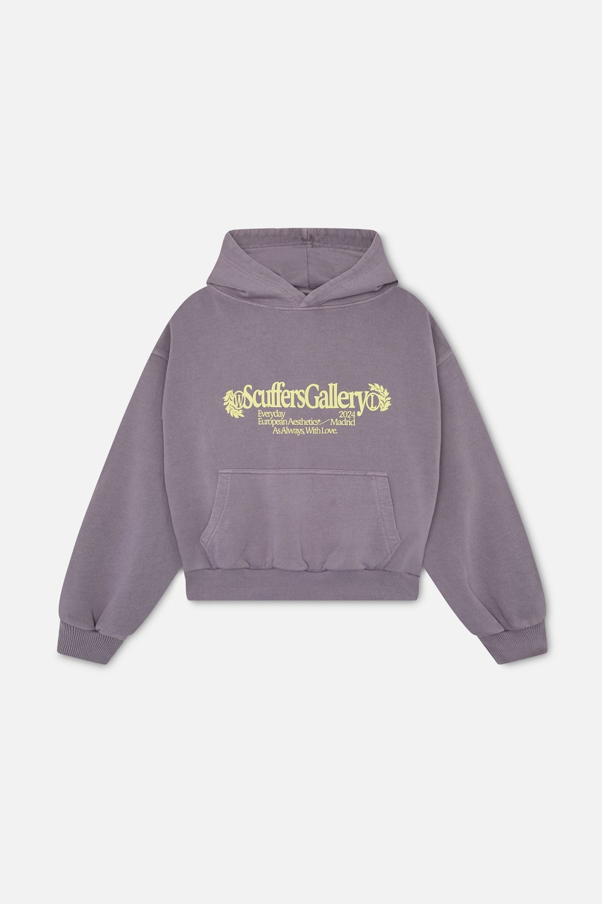 Poleron Gallery Purple Hoodie